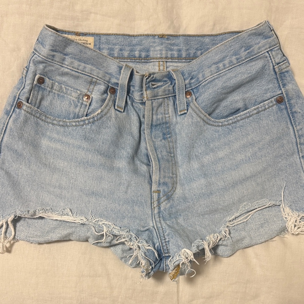 Levi's Light Blue Jean Shorts vintage